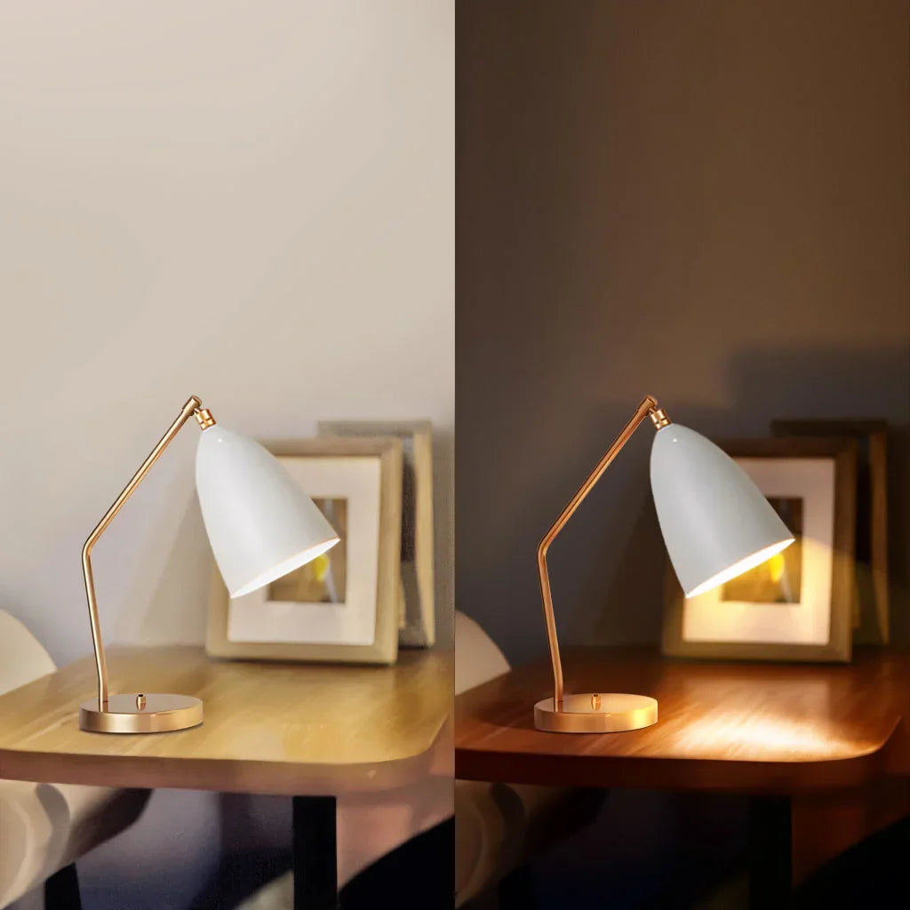Carvallo – Lyxig Minimalistisk Bordslampa med Justerbar Arm