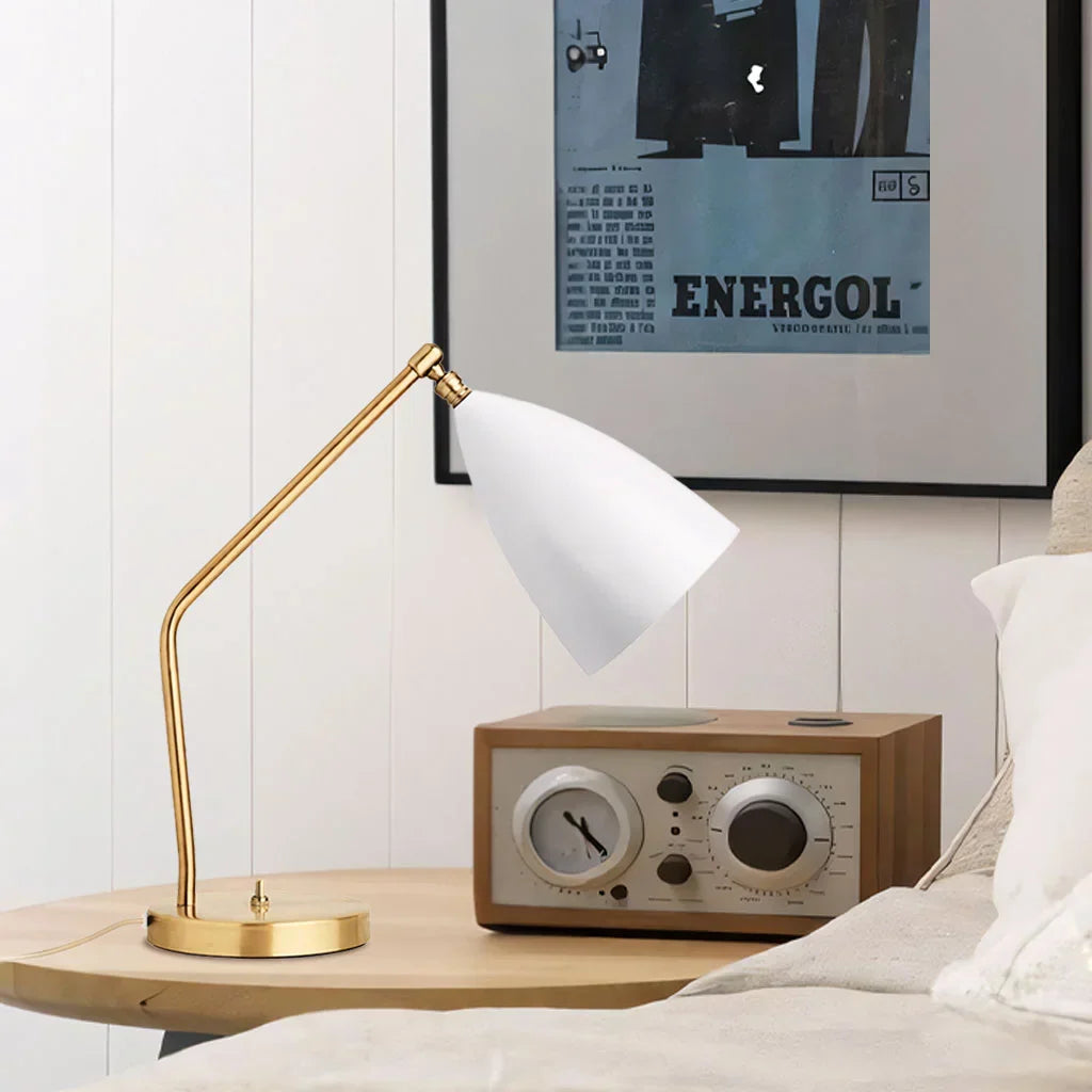 Carvallo – Lyxig Minimalistisk Bordslampa med Justerbar Arm