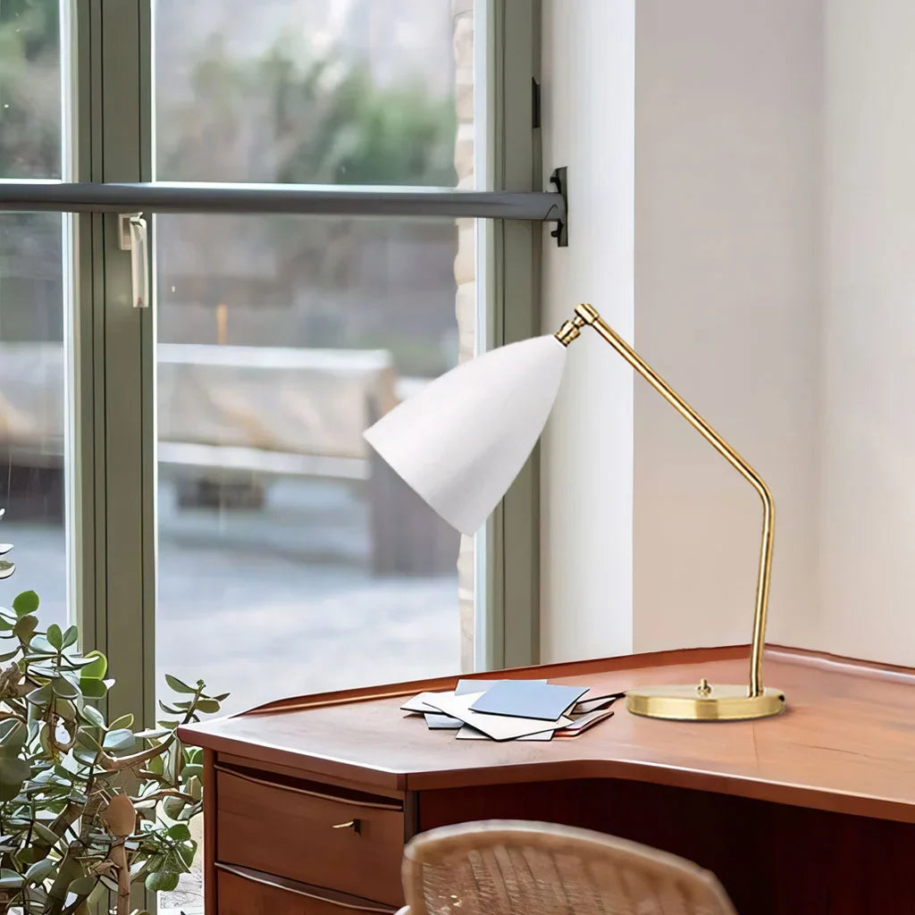 Carvallo – Lyxig Minimalistisk Bordslampa med Justerbar Arm
