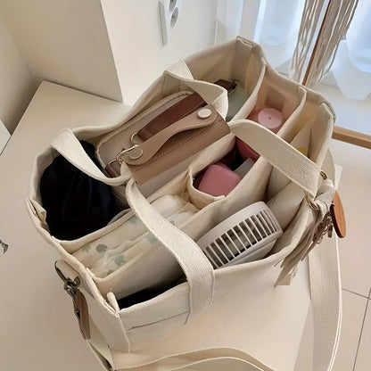 Tavolaé Canvas Tote Bag | Mångsidig &amp; Robust | Lätt &amp; Rymlig | I Beige eller Svart