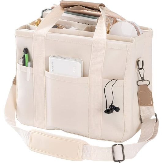 Tavolaé Canvas Tote Bag | Mångsidig & Robust | Lätt & Rymlig | I Beige eller Svart