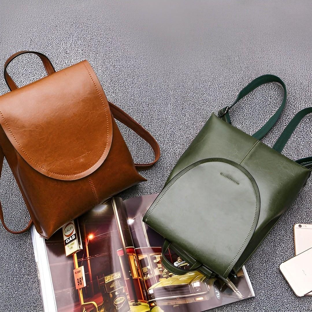 Anniene Bag - Modetrend Lyx Läder Laptop-Ryggsäck för Damer