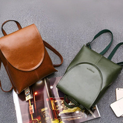 Anniene Bag - Modetrend Lyx Läder Laptop-Ryggsäck för Damer
