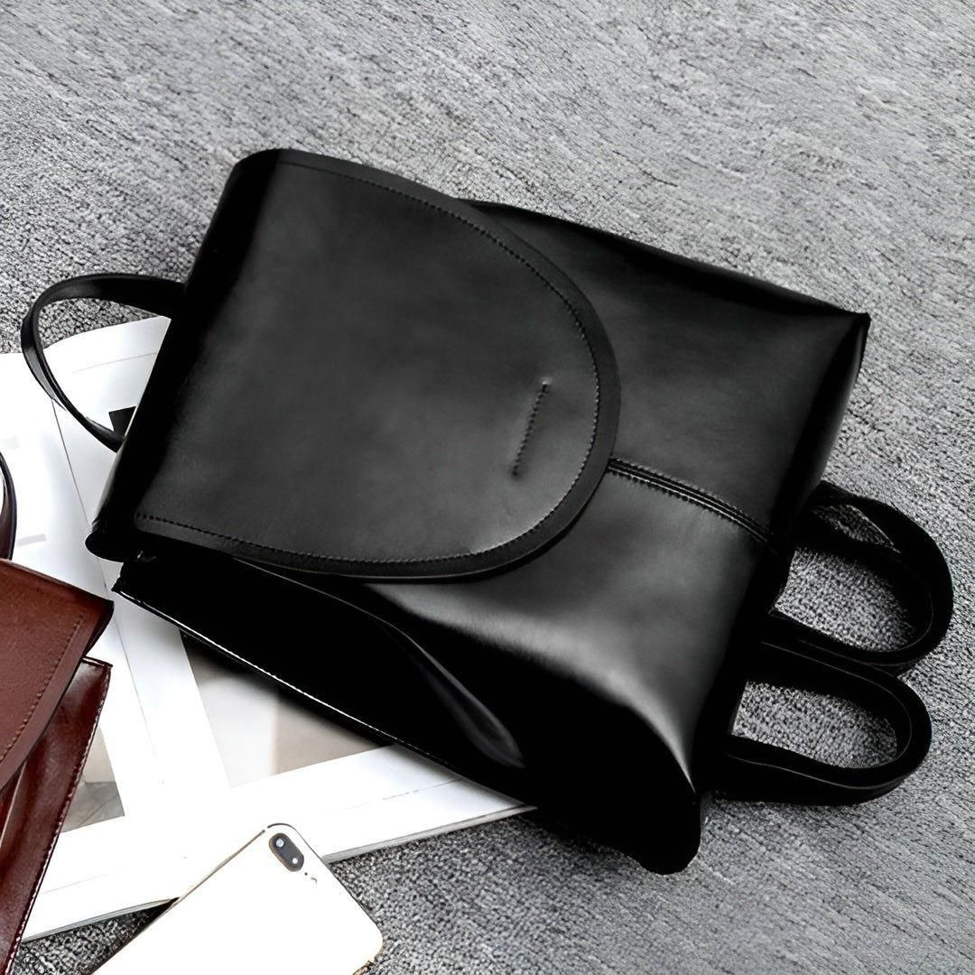 Anniene Bag - Modetrend Lyx Läder Laptop-Ryggsäck för Damer