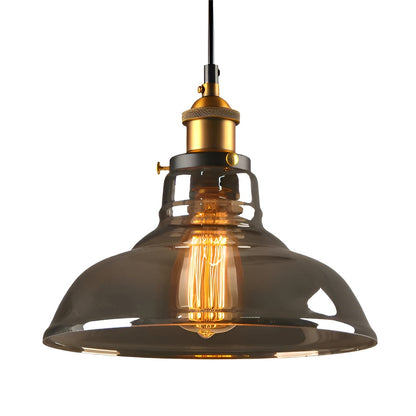 Hänglampa i antik glas – Vintage stil för stilfull belysning