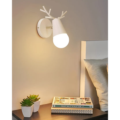AntlerSpark Light - Nordisk Macaron Horn LED Vägglampa