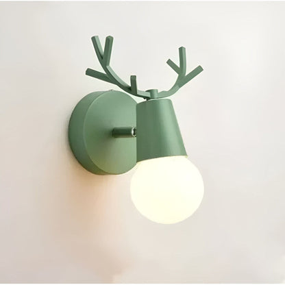 AntlerSpark Light - Nordisk Macaron Horn LED Vägglampa