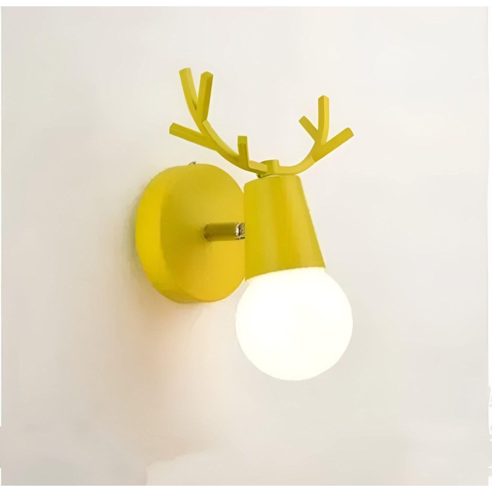 AntlerSpark Light - Nordisk Macaron Horn LED Vägglampa