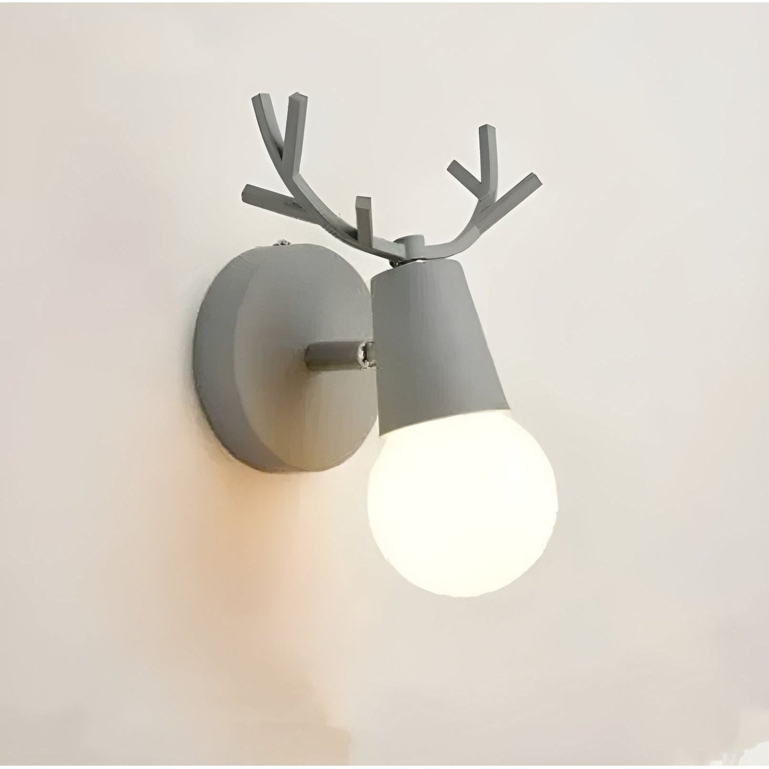 AntlerSpark Light - Nordisk Macaron Horn LED Vägglampa