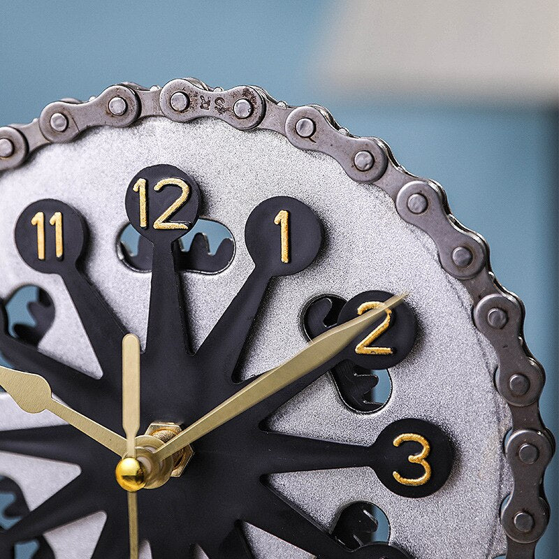 Carvallo - Rotering Gear klocka Med Industriell Charm och Unikt Design