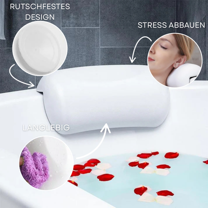 Nuvoria Spa | Ergonomiskt, halkfria badkudde för avkopplande bad