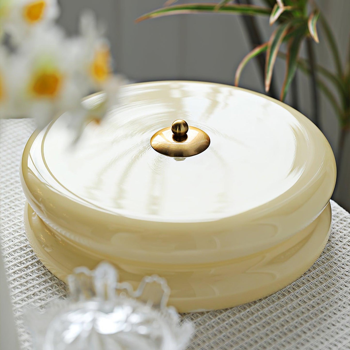 RoyaleGlow Art Deco Vintage Taklampa - Elegant Design