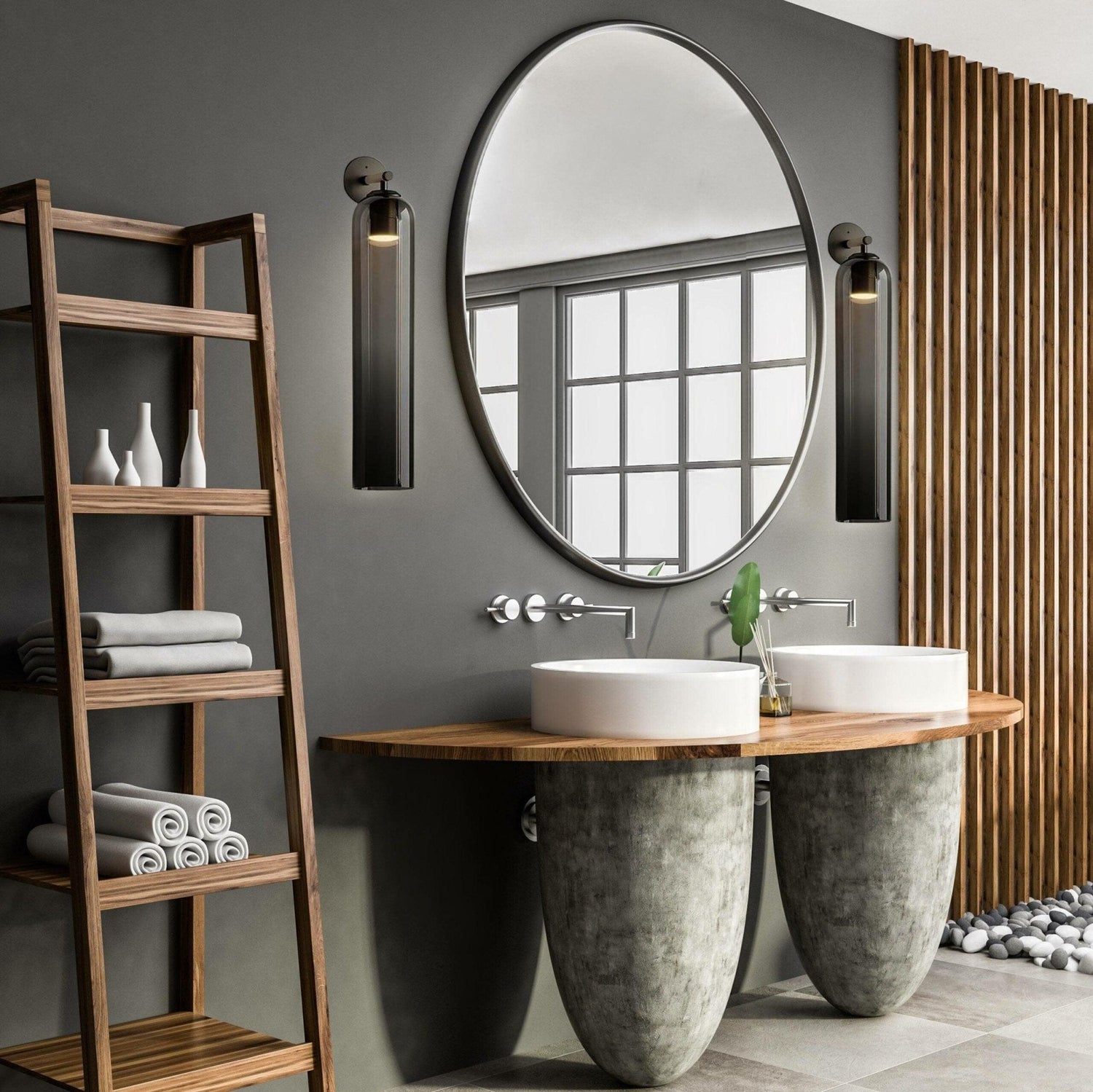 ÉclatVerre – Elegant modern glasvägglampa