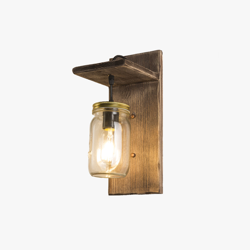 Heritage Lantaarn Vägglampa, Sovrum/Vardagsrum, Trä och Metall