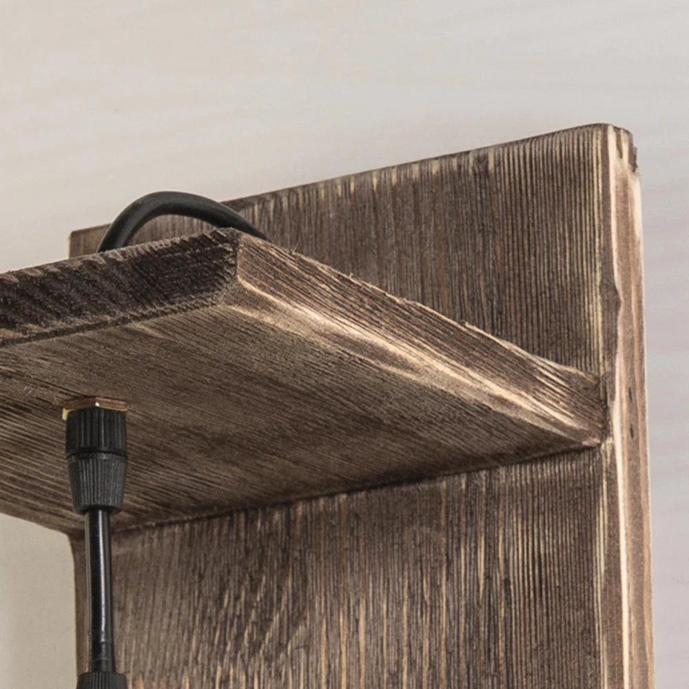 Heritage Lantaarn Vägglampa, Sovrum/Vardagsrum, Trä och Metall