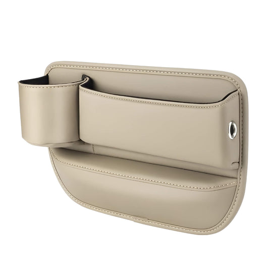 Bilstolsfickorganisatör med kopp hållare