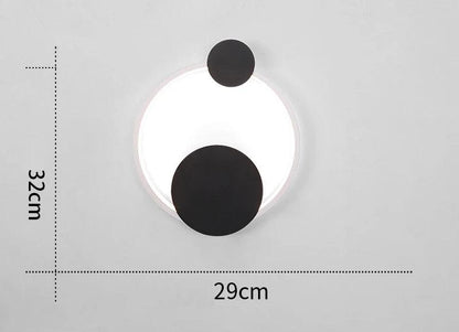 CreativeGlow - Modern LED Vägglampa i Kreativ Design – Dekorativ Belysning