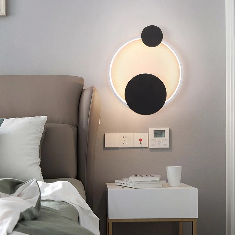 CreativeGlow - Modern LED Vägglampa i Kreativ Design – Dekorativ Belysning