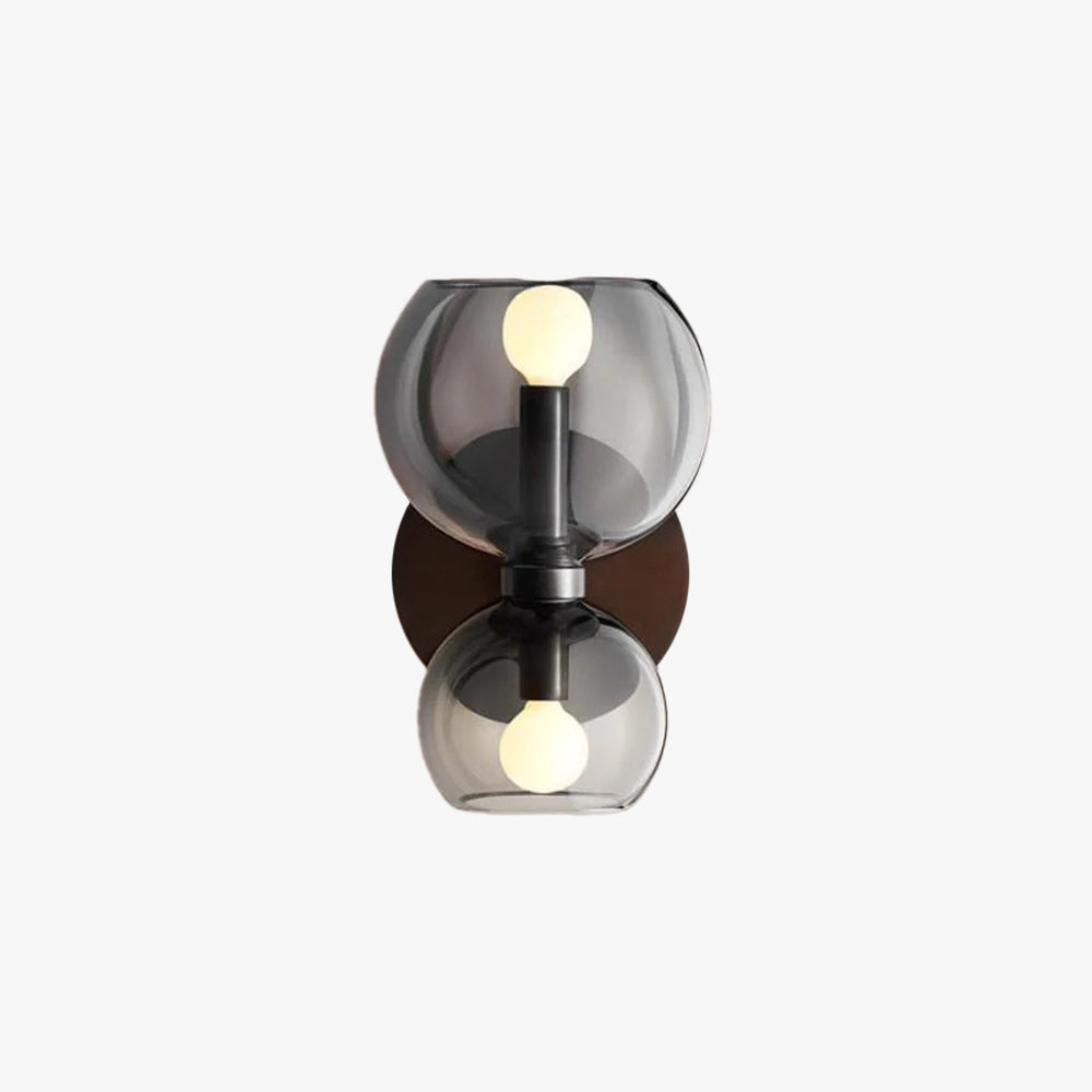 Valentina Modern LED Vägglampa från Luminoir - Vit - Metall/Glas - För Vardagsrum