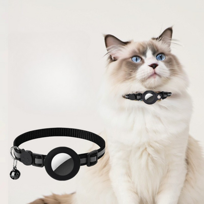 Katt Halsband Nylon Reflekterande GPS Tracker Rem