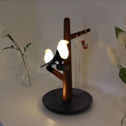 Bliss Lampa med Dubbel Trådlös Telefonladdare