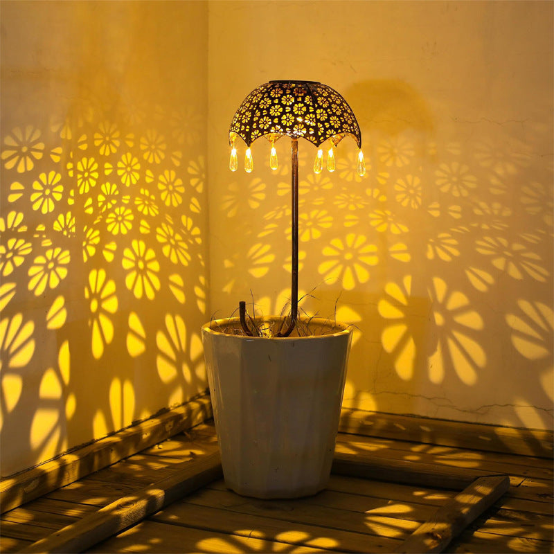 Carvallo - Utomhus trädgårdsinredning med varm LED-projektion