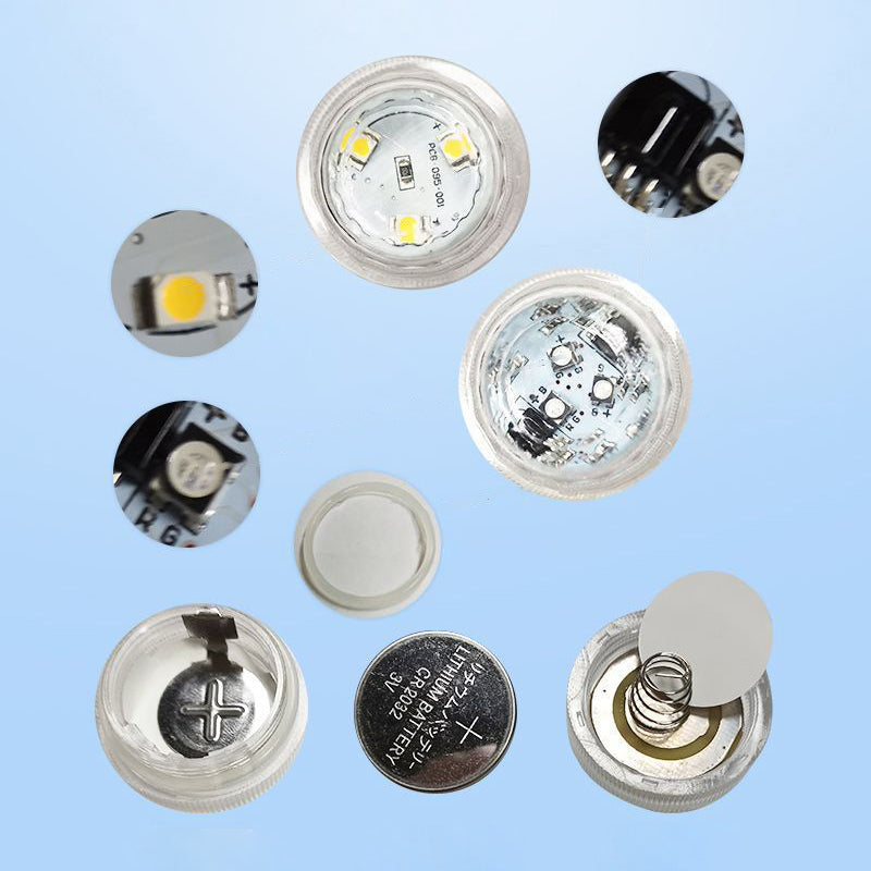 Carvallo Vattentåliga LED Utomhusbelysning | IP68 Underwater Belysning | Batteridriven & Minimalistisk Design | För Trädgård & Terrass