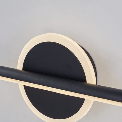 Nova - Modern LED Vägglampa Svart/Guld