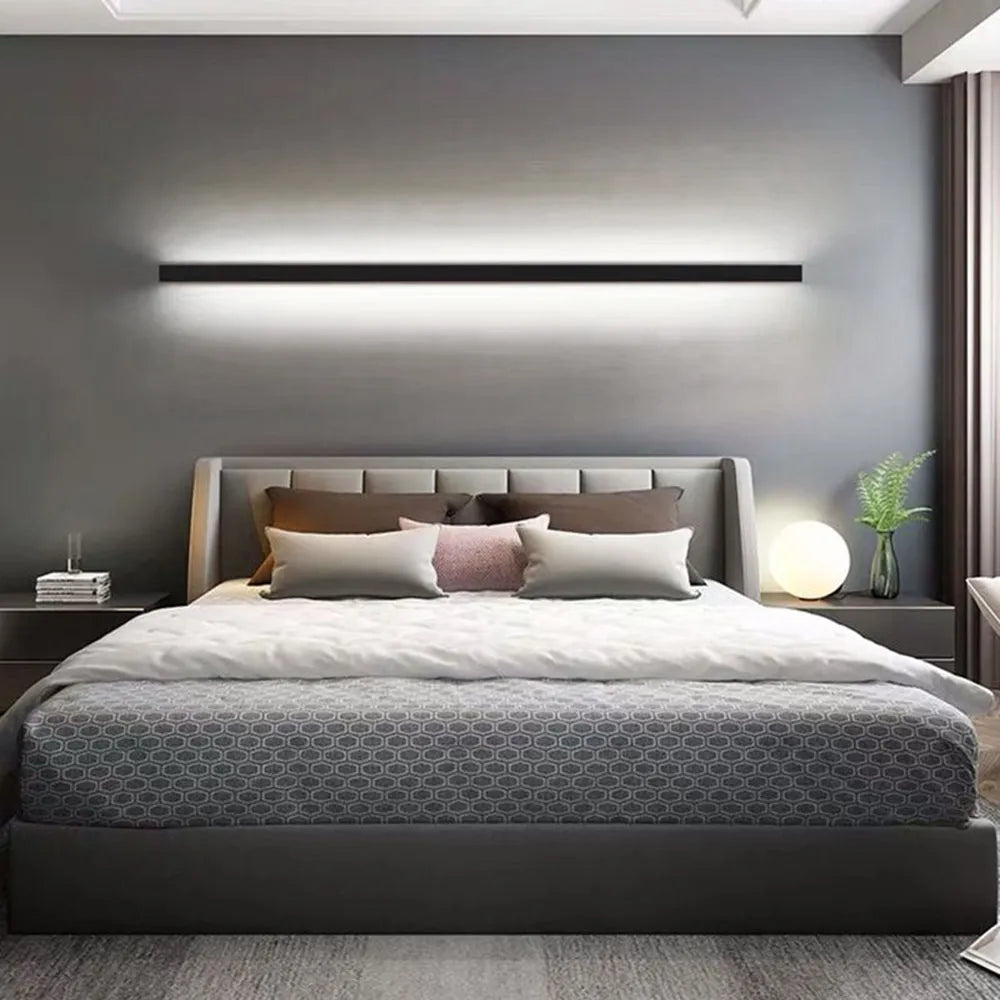 Vägglampa Minimalistisk LED Metall Akryl Armatur