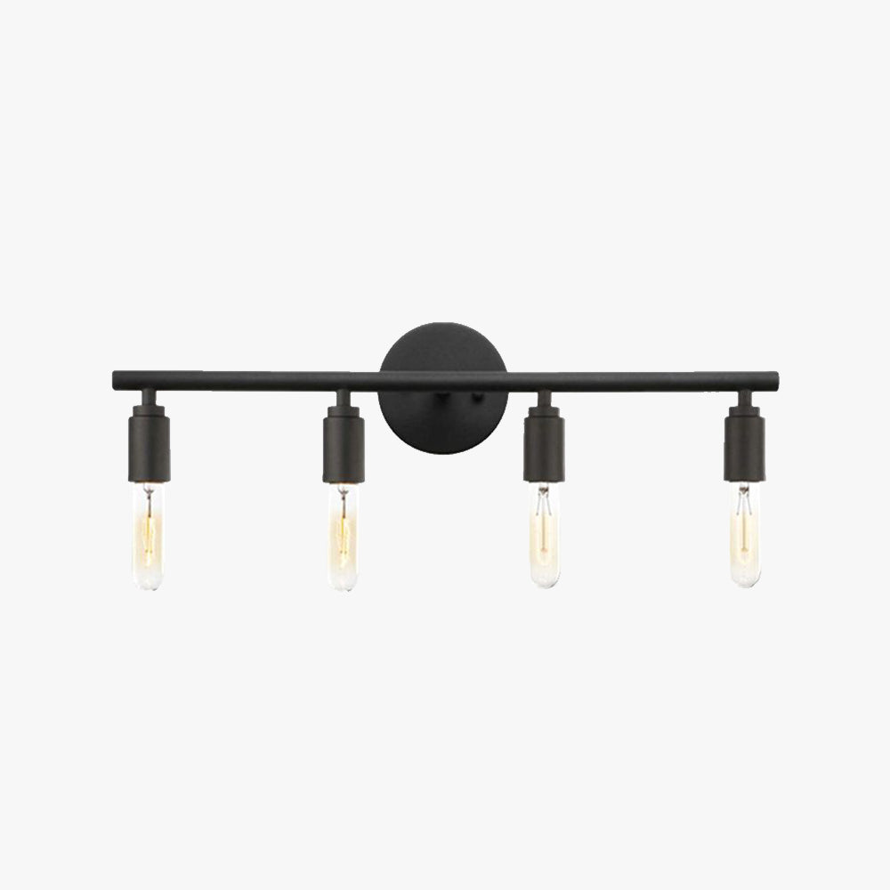 Modern LED Vägglampa Svart för Badrum