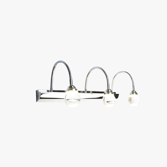 Leigh Modern LED Vägglampa Vit För Hem/Bad Metall Akryl 2/3-Ljus