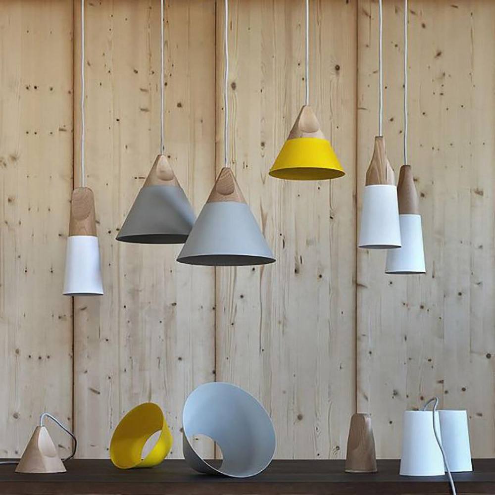 Bardora | Hänglampa i trä med nordisk design