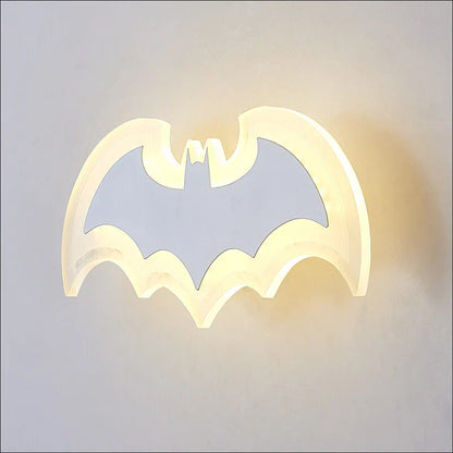 BatGlow - Kreativ LED Vägglampa för Barnrum
