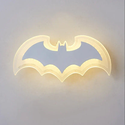 BatGlow - Kreativ LED Vägglampa för Barnrum
