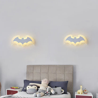 BatGlow - Kreativ LED Vägglampa för Barnrum