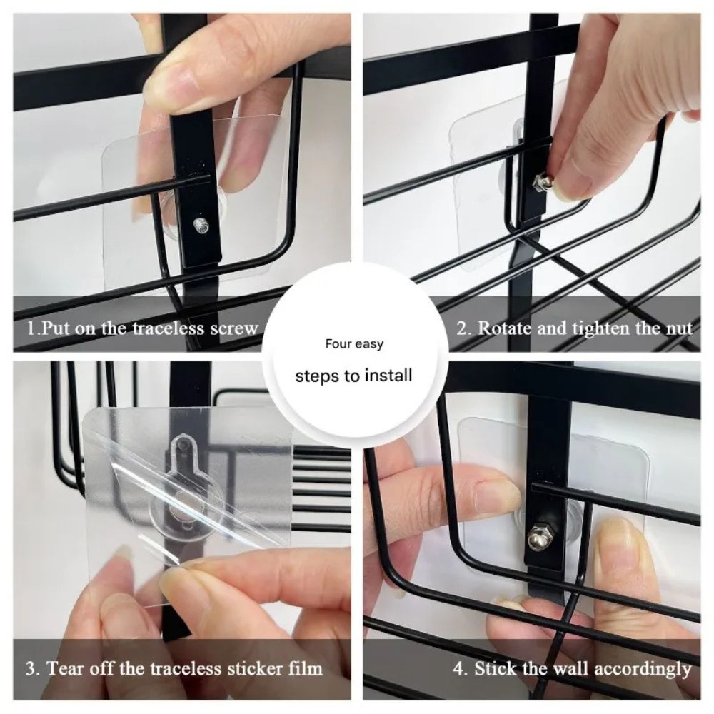 Tre Lager Duschorganiser Caddy