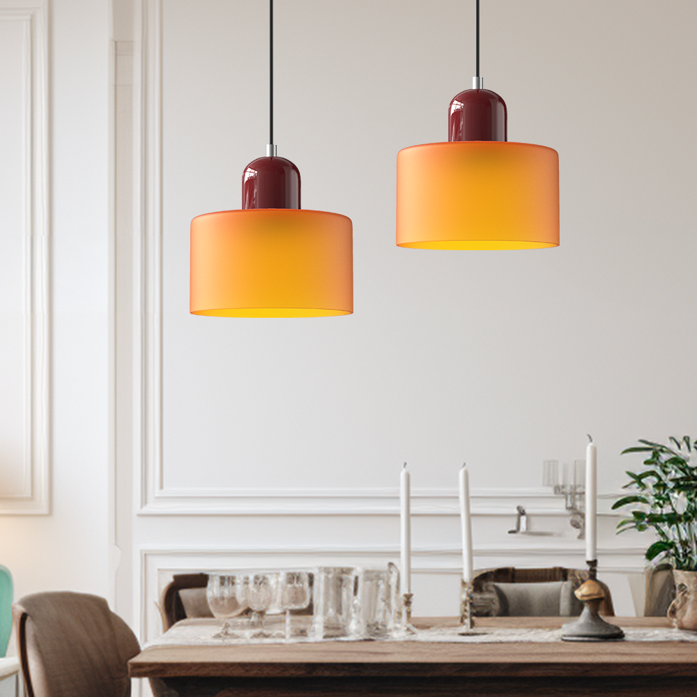 Kreativ Bauhaus Glas Hängande Lampa