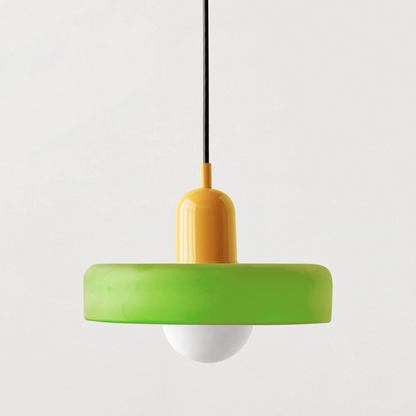 Modern Glass LED Pendant Light | H7.09&quot; eller H8.66&quot; | Bauhaus-inspirerad | Takarmatur | Brick by Brick