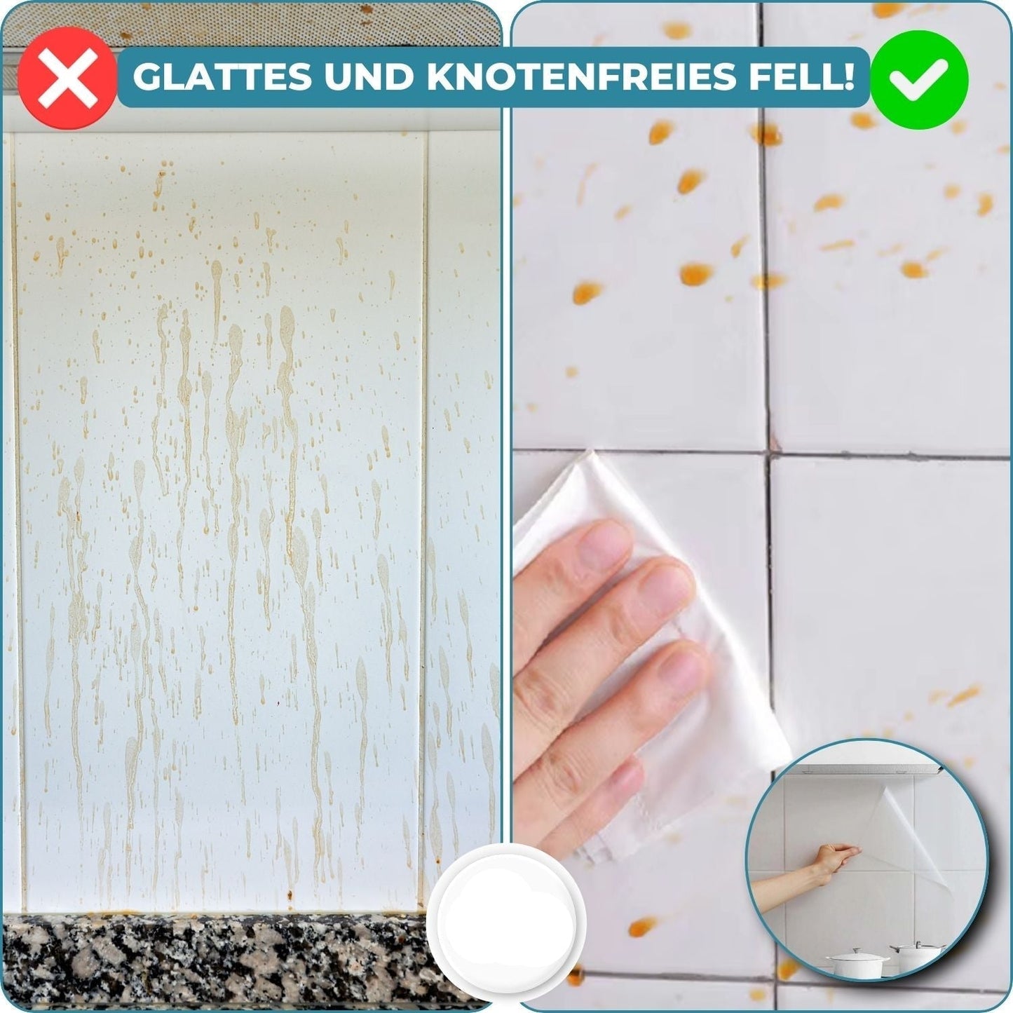 Carvallo - Klistermärke för skydd mot smuts