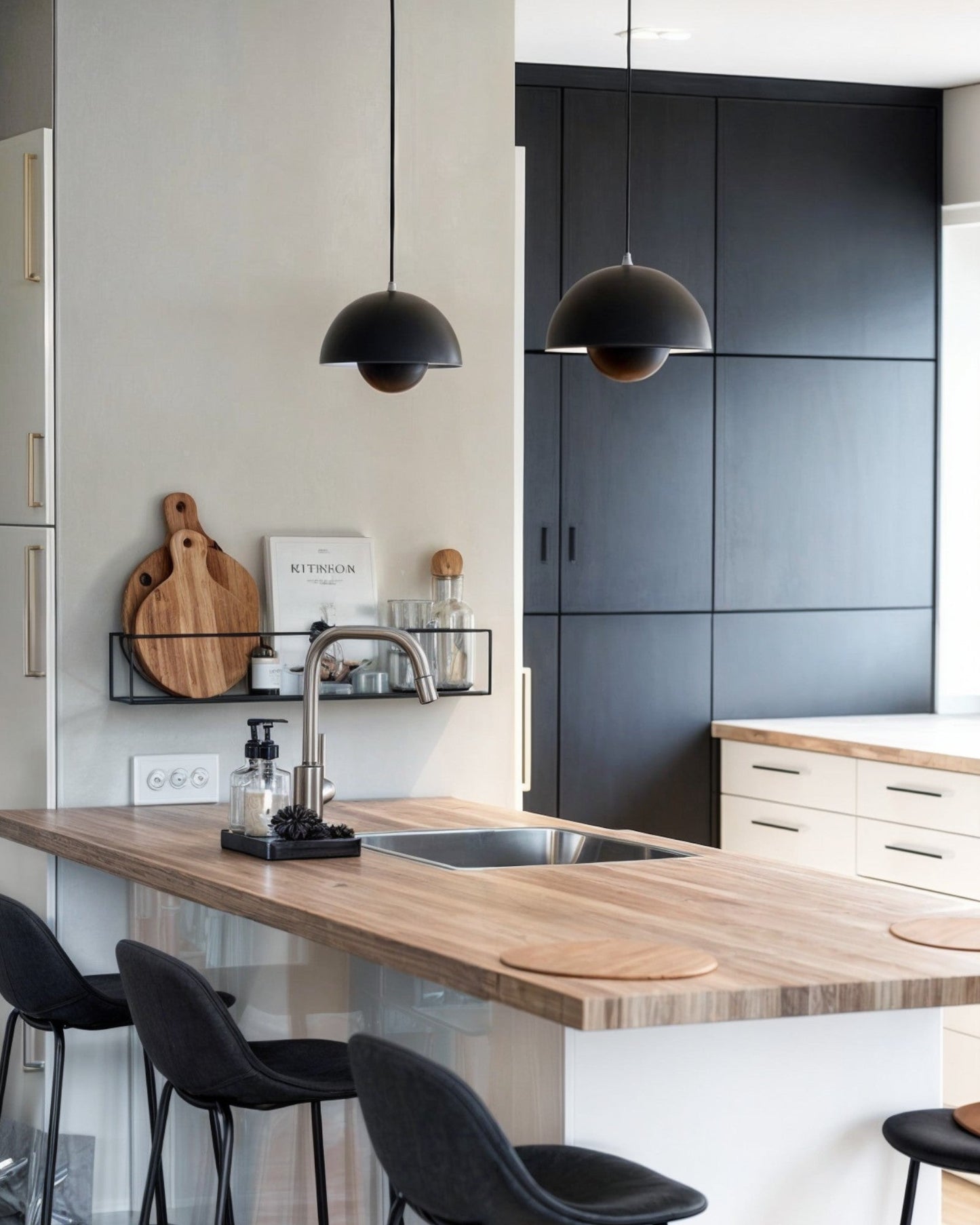 Carvallo – Ø23cm Taklampa med Justerbar 2m Sladd och Varm Vit Ljus