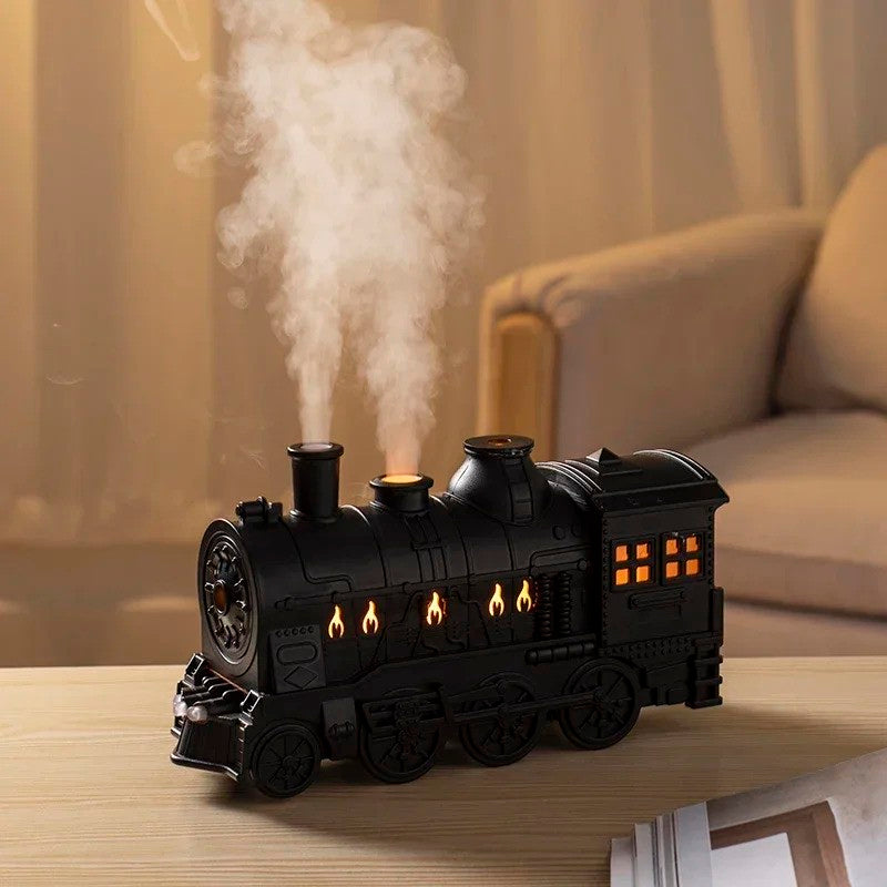 Aromaterapi Diffuser Vintage Tåg Luftfuktare