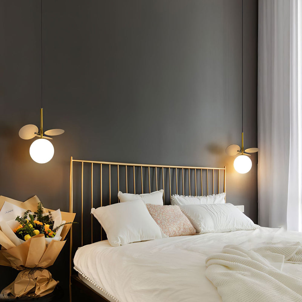 Glas Lampkjol Krona Lampa Personlighet Konst PVC Hänglampa