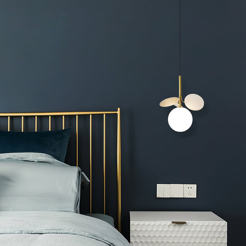 Glas Lampkjol Krona Lampa Personlighet Konst PVC Hänglampa