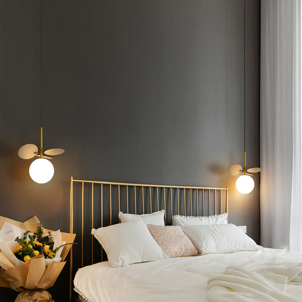 Glas Lampkjol Krona Lampa Personlighet Konst PVC Hänglampa