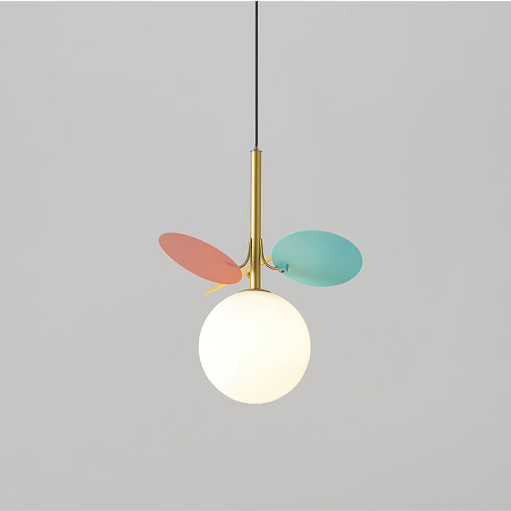 Glas Lampkjol Krona Lampa Personlighet Konst PVC Hänglampa