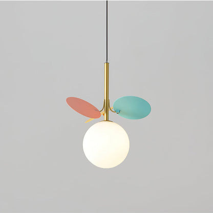 Glas Lampkjol Krona Lampa Personlighet Konst PVC Hänglampa