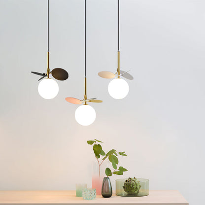 Glas Lampkjol Krona Lampa Personlighet Konst PVC Hänglampa