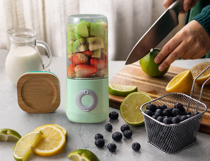 QuickBlend - USB uppladdningsbar smoothieblender med 6 blad