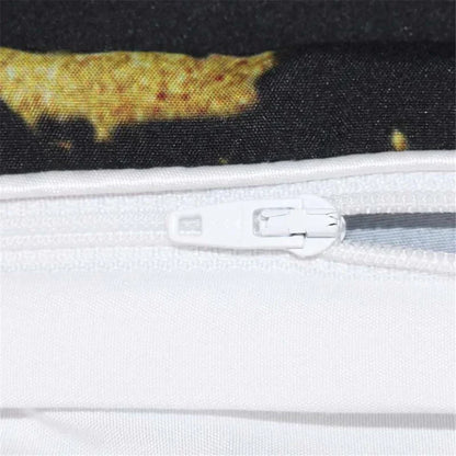 NovaDream – Sängkläder med cool marmorprint och elegant guldåredsdesign