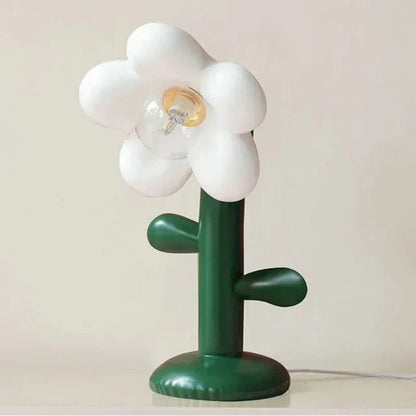 FloraGlow - Blomformad LED Bordslampa med LED-lampa – Kreativ Nattlampa